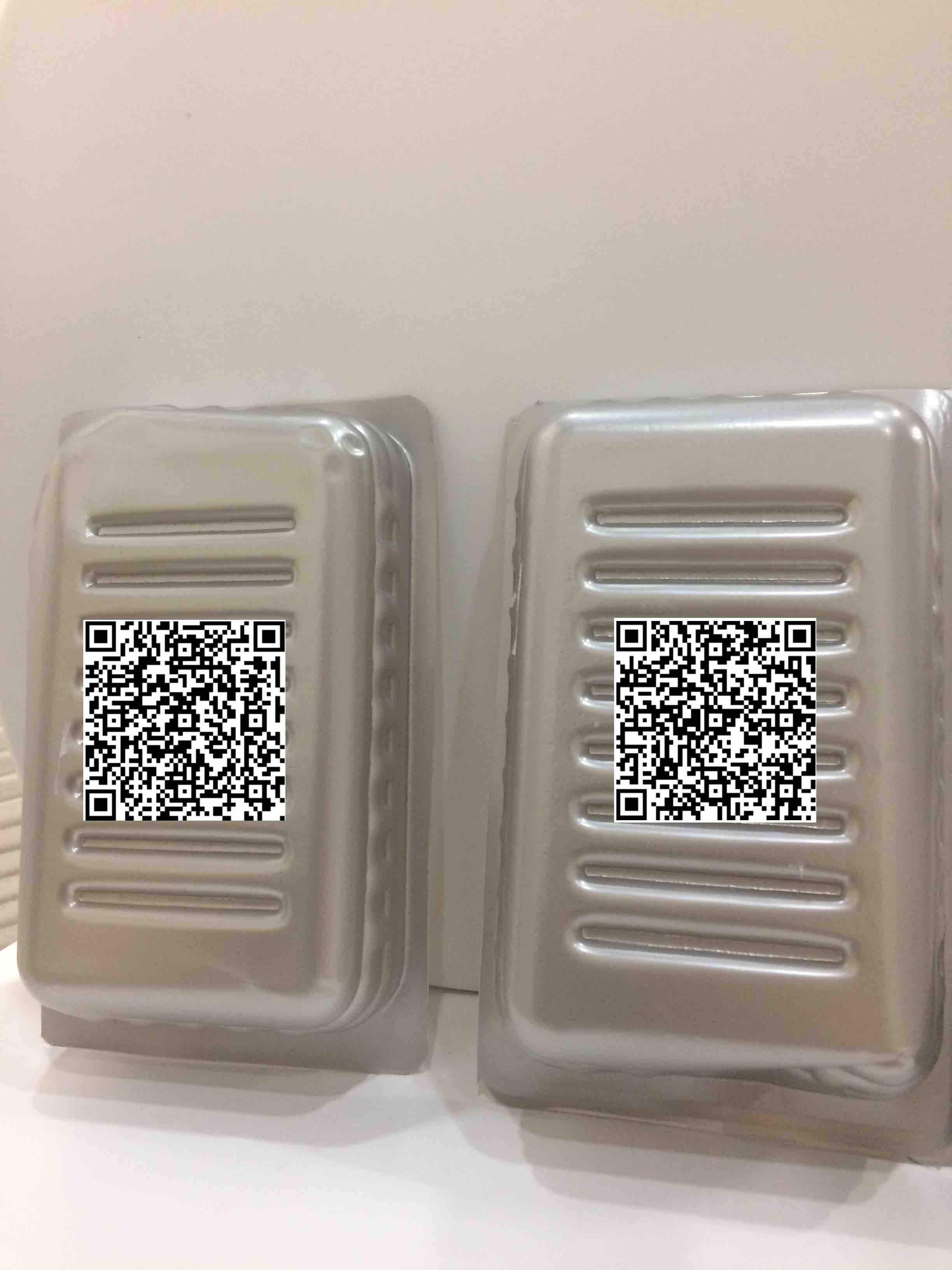 packages with qr codes